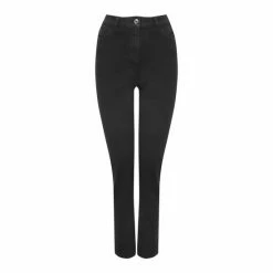 M&Co Black Basic Straight Leg Jeans 6 M&Co Black Basic Straight Leg Jeans -M&Co shop unnamed file 1005
