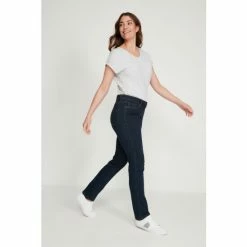 M&Co Blue Basic Straight Leg Jeans 5 M&Co Blue Basic Straight Leg Jeans -M&Co shop unnamed file 1011