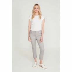 M&Co Grey Supersoft Cropped Jeans