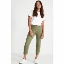 M&Co Petite Super Soft Denim Crop Jeans