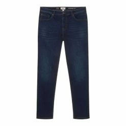 M&Co Blue Dark Wash Straight Leg Jeans -M&Co shop unnamed file 1082