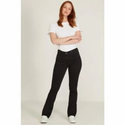 M&Co Basic Denim Black Bootcut Jeans