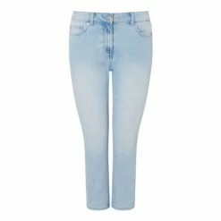 M&Co Blue Petite Supersoft Slim Cropped Jeans 6 M&Co Blue Petite Supersoft Slim Cropped Jeans -M&Co shop unnamed file 1112