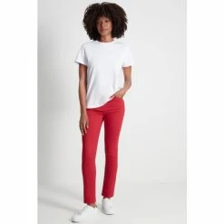 M&Co Red Supersoft Crop Jeans -M&Co shop unnamed file 1124