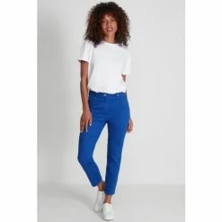 M&Co Blue Supersoft Crop Jeans -M&Co shop unnamed file 1132