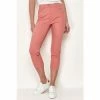 M&Co Petite Red Super Soft Slim Cropped Jeans