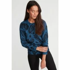M&Co Petite Paisley Print Jumper