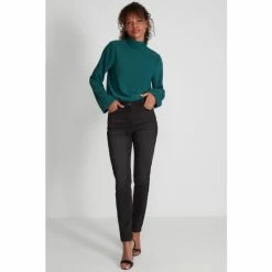 M&Co Velvet Glitter Black Jeans -M&Co shop unnamed file 1155