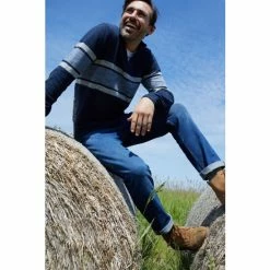 M&Co Blue Tinted Mid Wash Slim Jeans