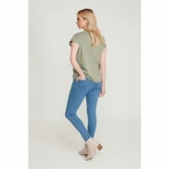 M&Co Blue Pull On Jeggings -M&Co shop unnamed file 1209