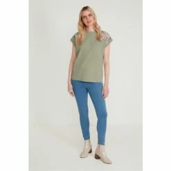 M&Co Blue Pull On Jeggings -M&Co shop unnamed file 1210