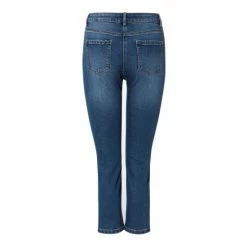 M&Co Blue Supersoft Cropped Jeans -M&Co shop unnamed file 1235