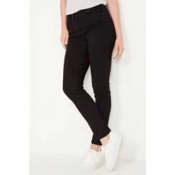 M&Co Black Basic Straight Leg Jeans