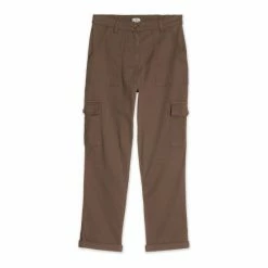 M&Co Brown Cargo Utility Trousers -M&Co shop unnamed file 1278