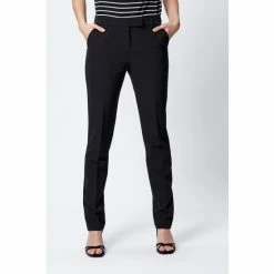 M&Co Black Tapered Leg Trousers