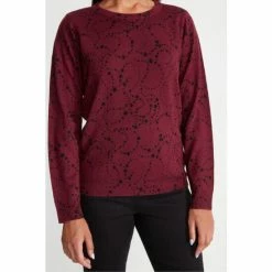 M&Co Petite Star Print Crew Neck Jumper -M&Co shop unnamed file 130