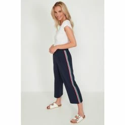 M&Co Blue Rainbow Side Stripe Culottes -M&Co shop unnamed file 1317