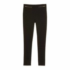 M&Co Printed Bengaline Black Trousers 7 M&Co Printed Bengaline Black Trousers -M&Co shop unnamed file 1367