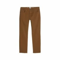 M&Co Brown Slim Fit Twill Trousers -M&Co shop unnamed file 1390