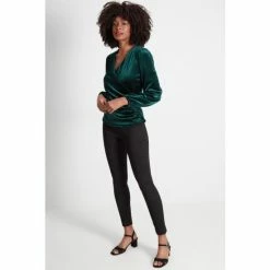 M&Co Black Animal Bengaline Trousers -M&Co shop unnamed file 1427