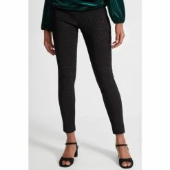 M&Co Black Animal Bengaline Trousers -M&Co shop unnamed file 1428