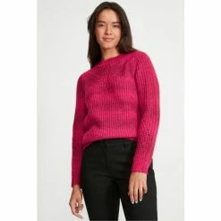 M&Co Petite Space Dye Jumper
