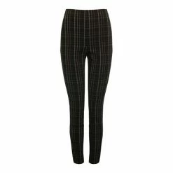 M&Co Black Check Bengaline Trousers 8 M&Co Black Check Bengaline Trousers -M&Co shop unnamed file 1447