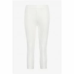 M&Co White Cropped Bengaline Trousers -M&Co shop unnamed file 1466