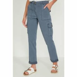 M&Co Blue Cargo Utility Trousers