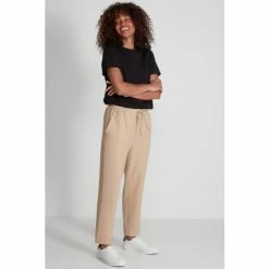 M&Co Cream Ponte Joggers -M&Co shop unnamed file 1507