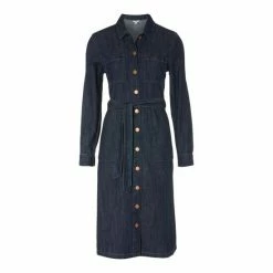 M&Co Blue Denim Shirt Dress -M&Co shop unnamed file 1521