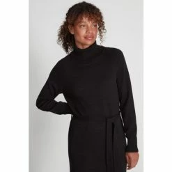 M&Co Rollneck Black Knitted Dress -M&Co shop unnamed file 1544