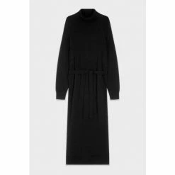 M&Co Rollneck Black Knitted Dress -M&Co shop unnamed file 1545