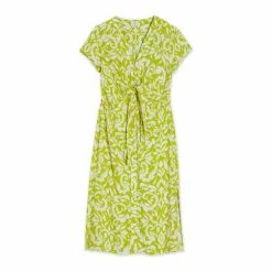 M&Co Green Baroque Tie Shirt Dress -M&Co shop unnamed file 1565