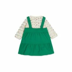 M&Co Green Christmas Tree Pinny Set -M&Co shop unnamed file 1571