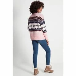 M&Co Pink Fair Isle Jumper -M&Co shop unnamed file 159