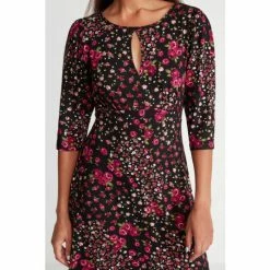 M&Co Petite Ditsy Keyhole Dress -M&Co shop unnamed file 1617