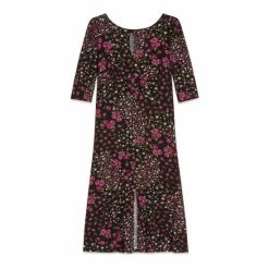 M&Co Petite Ditsy Keyhole Dress -M&Co shop unnamed file 1618