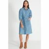 M&Co Petite Denim Shirt Dress -M&Co shop unnamed file 1620
