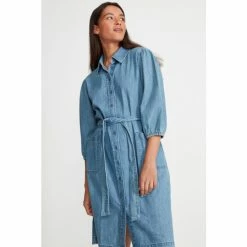 M&Co Petite Denim Shirt Dress -M&Co shop unnamed file 1623