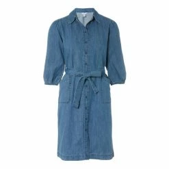 M&Co Petite Denim Shirt Dress -M&Co shop unnamed file 1625