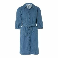 M&Co Petite Denim Shirt Dress -M&Co shop unnamed file 1626