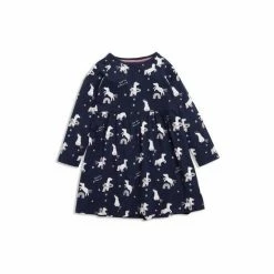 M&Co Blue Unicorn Print Dress -M&Co shop unnamed file 1637