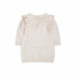 M&Co Cream Knitted Dress With Tights -M&Co shop unnamed file 1642