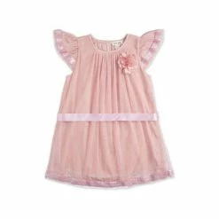 M&Co Pink Kite And Cosmic Sequin Trim Dress -M&Co shop unnamed file 1658