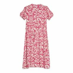 M&Co Petite Pink Printed Shirt Dress -M&Co shop unnamed file 1669