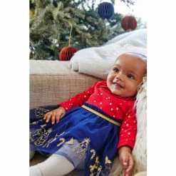 M&Co Red Christmas Tutu Dress