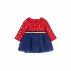 M&Co Red Christmas Tutu Dress -M&Co shop unnamed file 1684