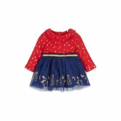 M&Co Red Christmas Tutu Dress -M&Co shop unnamed file 1686