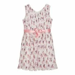 M&Co Cream Kite And Cosmic Pleated Floral Dress -M&Co shop unnamed file 1735